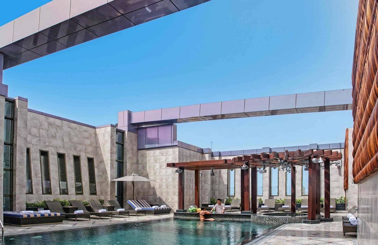 Halo Hotel Dubai Exterior foto